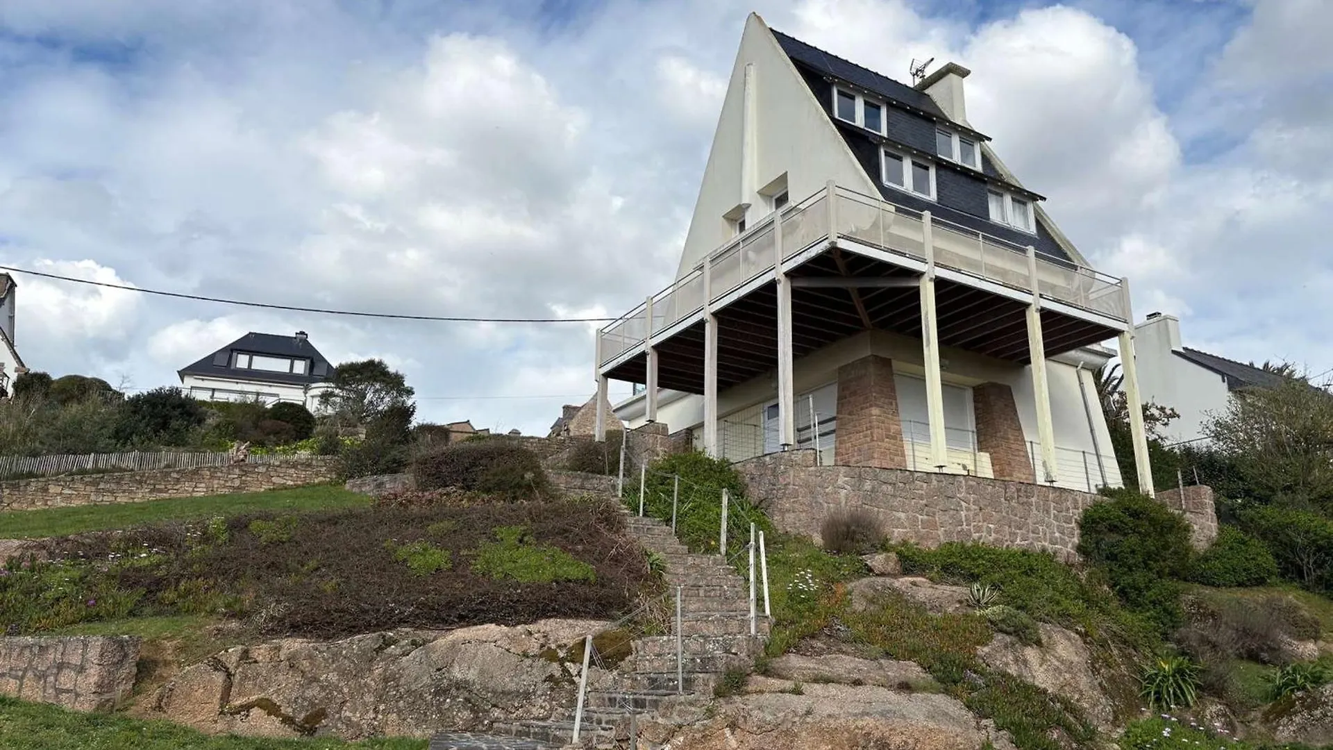 Ferienhaus Superbe Maison Avec Jardin, Proche Plage, Chiens Admis - Fr-1-542-25 Trébeurden Frankreich